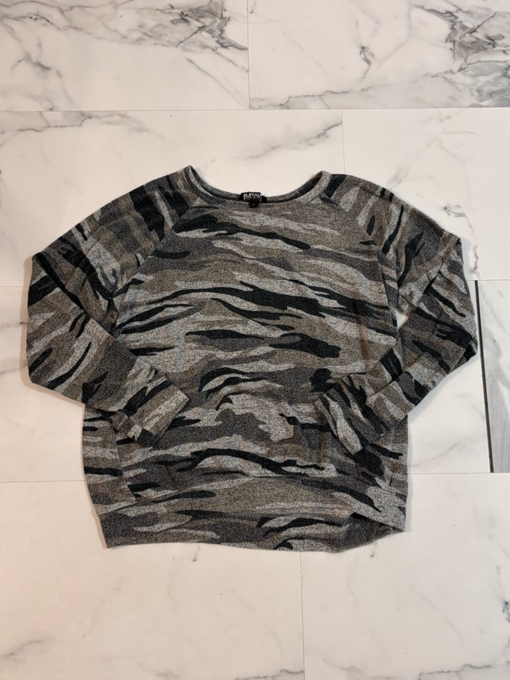 🩶Buffalo by David Bitton🩶 Camo Longsleeve Top